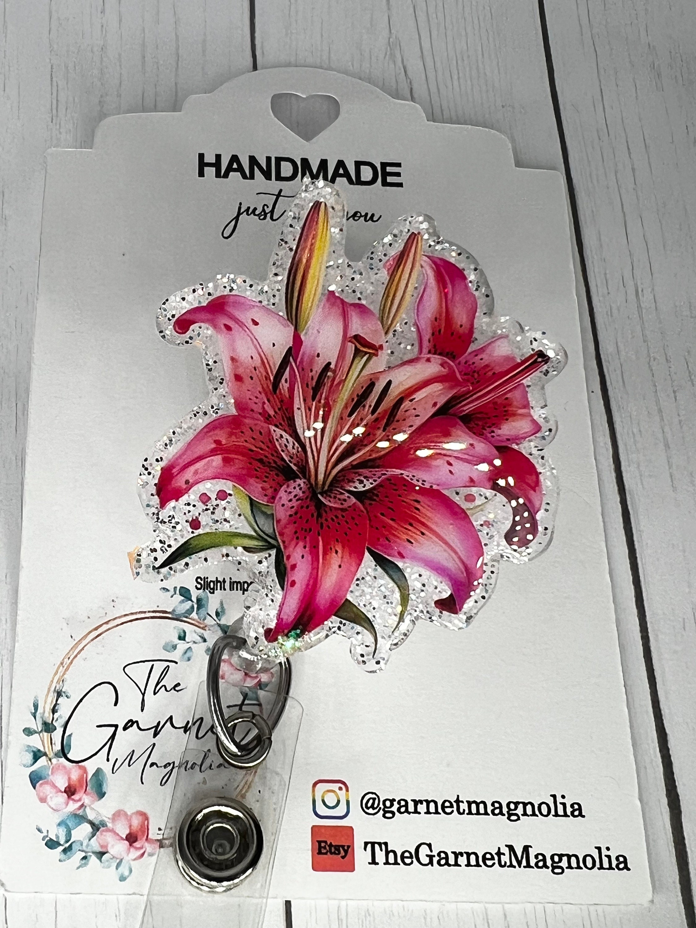 Lily Stargazer Keychain - Etsy