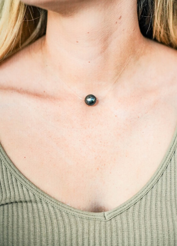 Create Your Own Floating Pearl Necklace