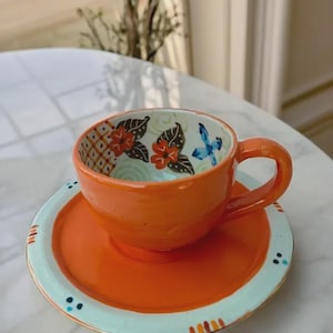 Cappuccino Cup & Saucer