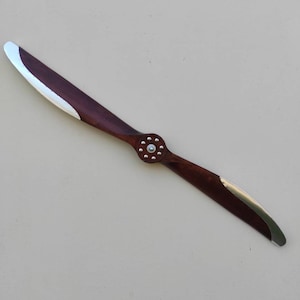 Airplane propeller  Wooden propeller Vintage propeller 45,6 in&quot;