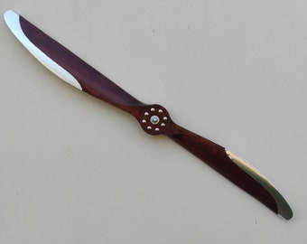 Airplane propeller  Wooden propeller Vintage propeller 45,6 in"