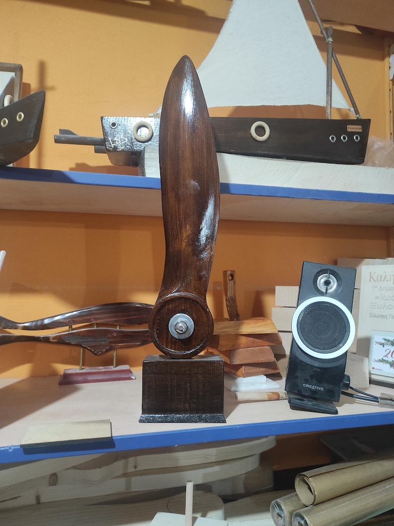 Propeller Trophy Pilot Award - Etsy