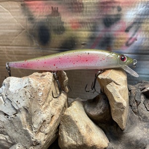 5 « Jerkbait Cutom Paintjob - Leurre de pêche personnalisé