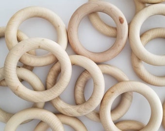3 Inch Wooden Ring SECONDS
