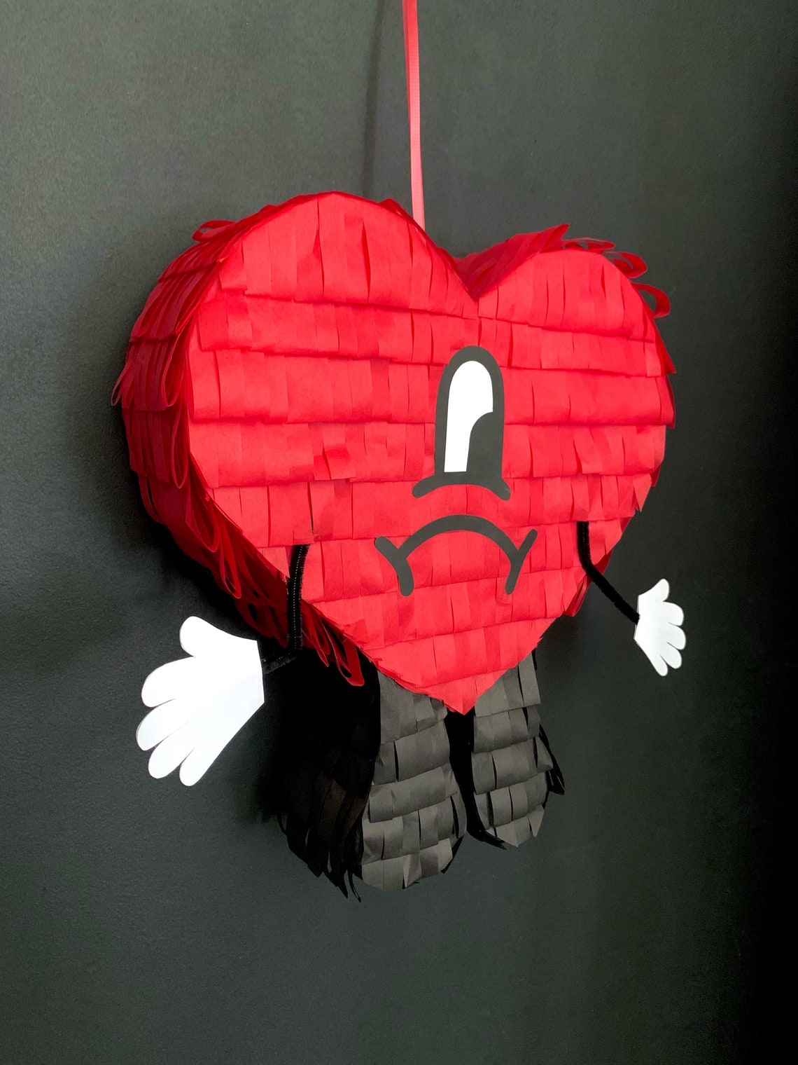 Bad Bunny Heart - Etsy