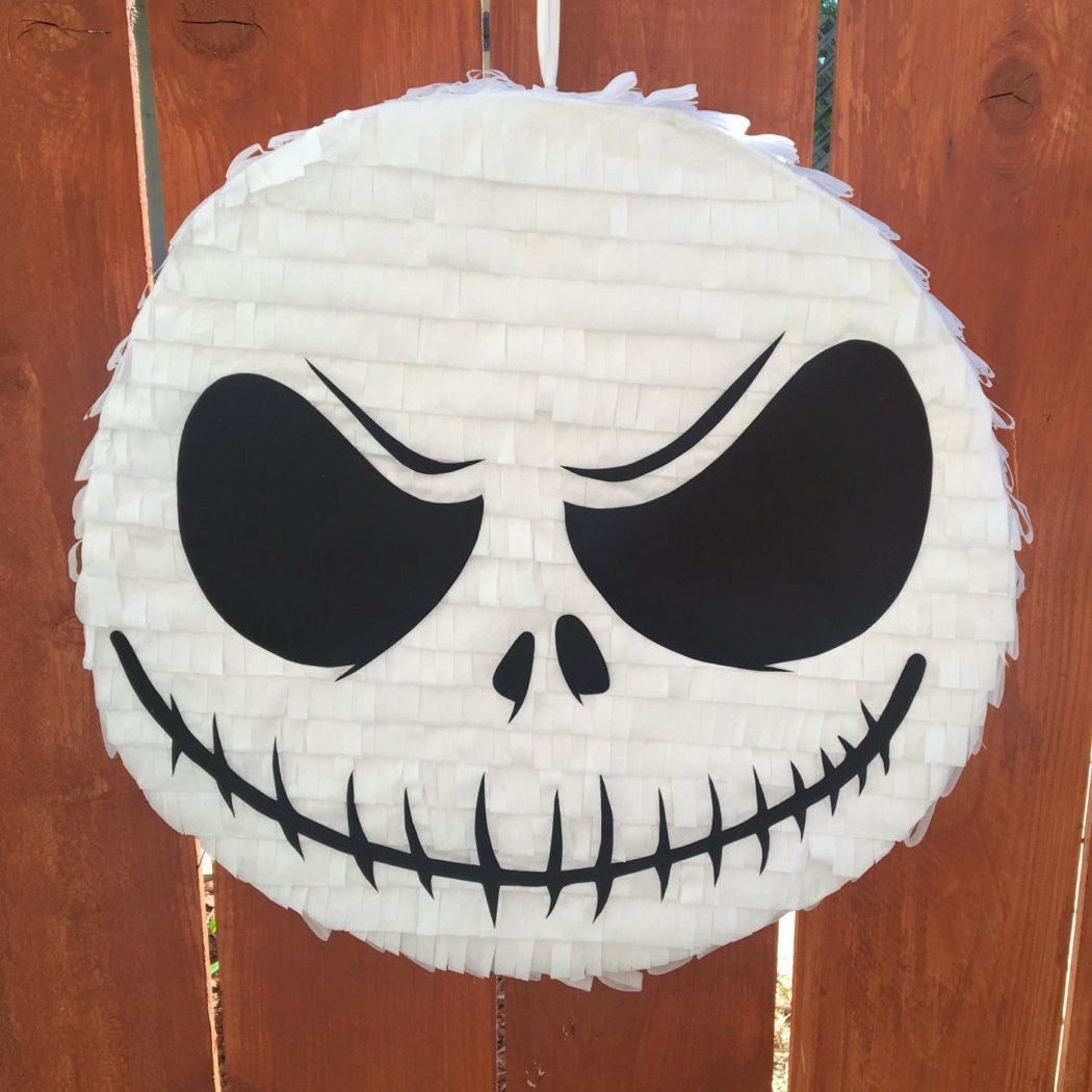 Jack Skellington Piñata Nightmare Before Christmas themed Etsy