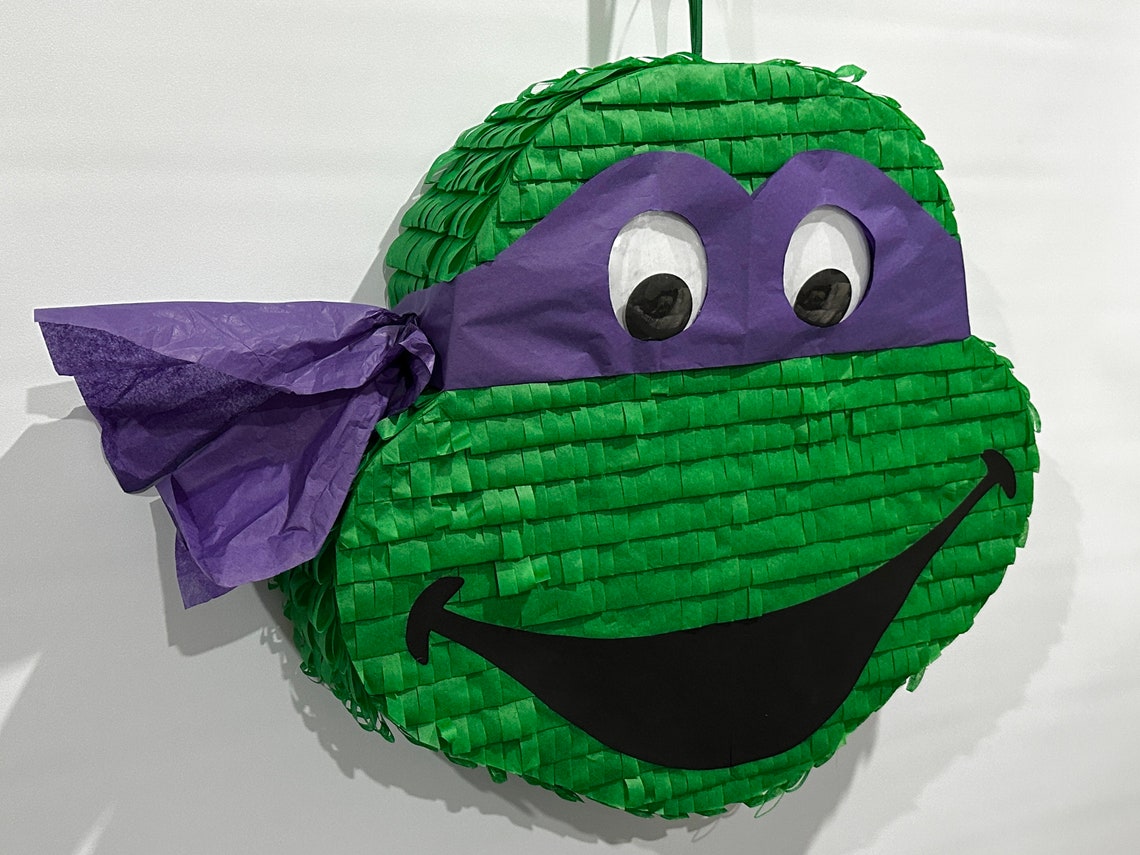 TMNT Piñata, Teenage Mutant Ninja Turtle Piñata - Etsy