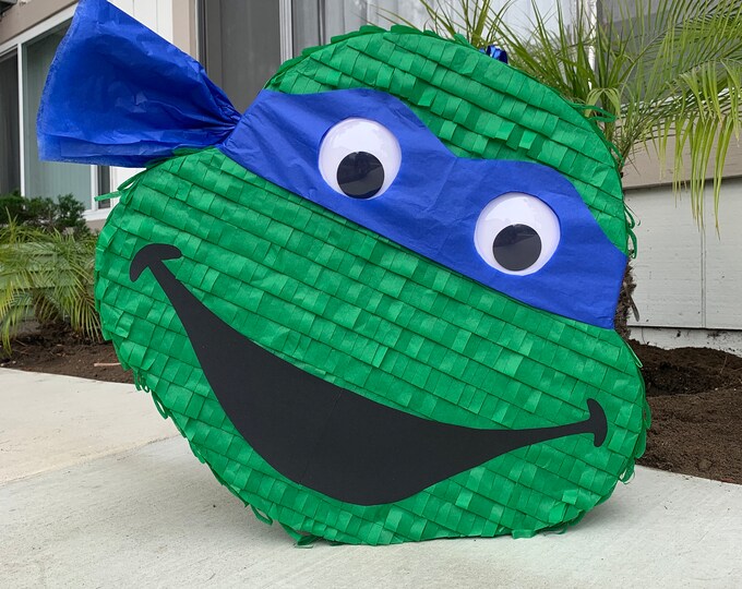 TMNT Piñata, Teenage Mutant Ninja Turtle Piñata - Etsy