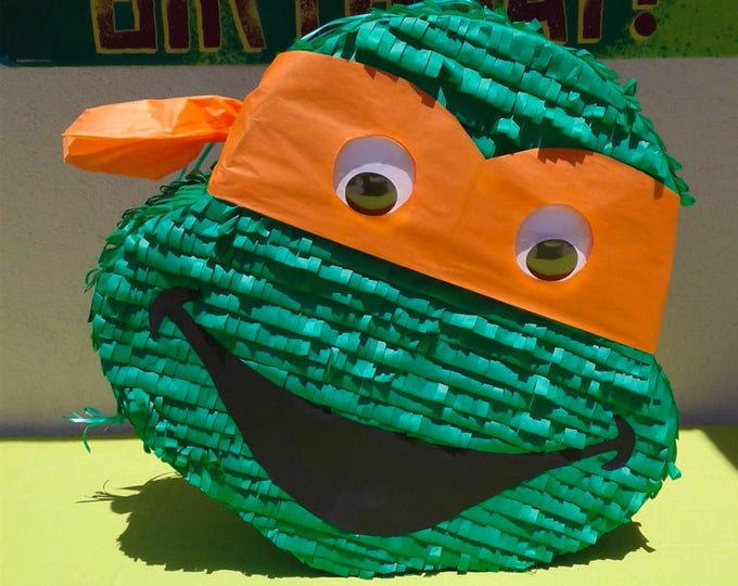 TMNT Piñata Teenage Mutant Ninja Turtle Piñata | Etsy