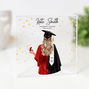 Abitur Geschenk 2025, Abitur Geschenke für Sie, Doktor Abschluss Geschenke, Grad Geschenk für Tochter, Enkelin, Abschluss des besten Freundes