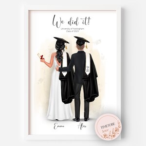 Regalo de graduación, impresión de graduación, regalo de graduación para ella, decoraciones de graduación 2023, tarjeta de graduación, regalo para graduación, regalo de graduación para ella
