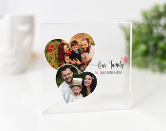 Custom Acrylic Photo Plaque: Personalized Family Gift