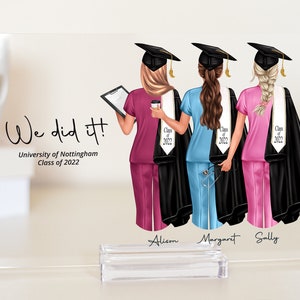 Neue Krankenschwester Geschenk, Geschenk für Krankenschwester, Krankenschwester Abschluss Geschenk, Muslim Krankenschwester Abschluss, Stillstudent, Bachelor Abschluss Krankenschwester, Vet Nurse Geschenk.