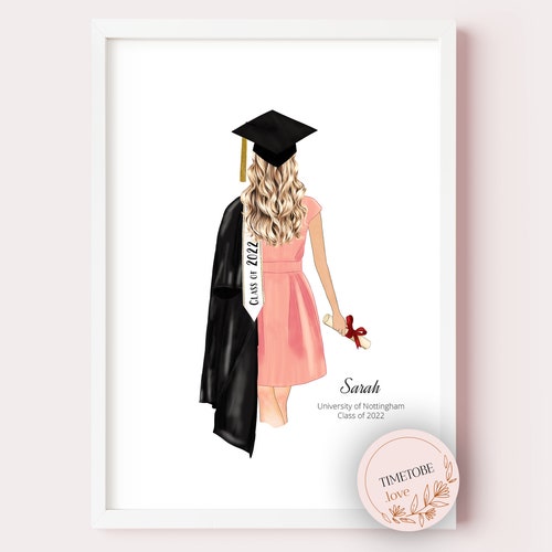 Graduation Gift for Her Personalized Graduation Print - Etsy