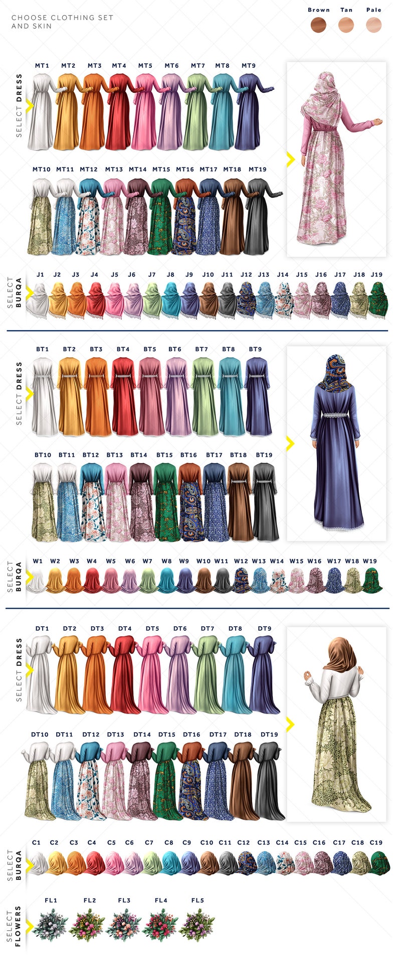 Burqa Color Varieties Heart-shaped Graduation Plaque: Personalized Muslim Gift for Her - Etsy