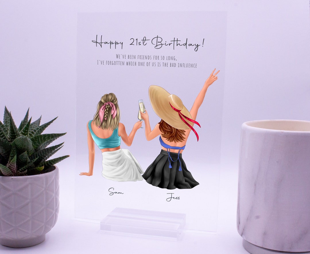 Best Friend Birthday Gifts, Best Friend Print, Birthday Best Friend