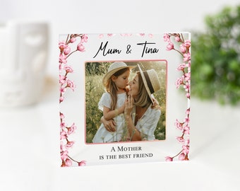 Placa acrílica con foto personalizada del Día de la Madre: un recuerdo familiar personalizado