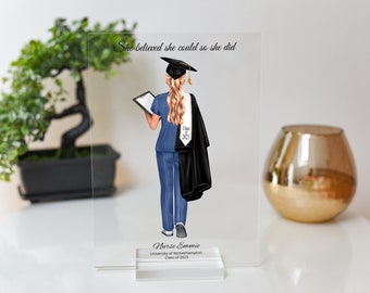 Regalo Per Infermiere - Set Con Bicchiere, Calzini, Portabadge E Portachiavi, Ideale Per Laurea O Compleanno