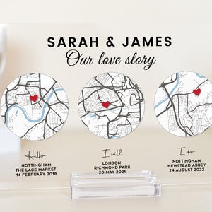 Bonjour, je vais faire un cadeau de mariage, notre histoire d’amour, un cadeau de mariage marié avec des fiancés, un cadeau de couple d’histoire d’amour, une carte de premier rendez-vous, où nous nous sommes rencontrés carte