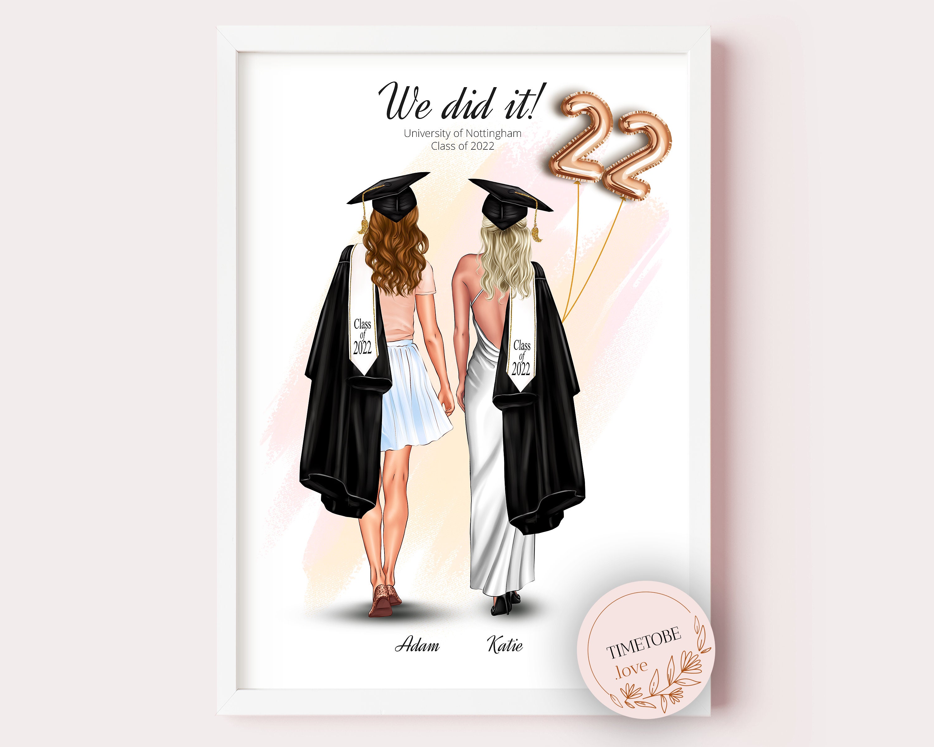 Personalized Grad Print, High School Graduation Gifts, High School Senior  Gifts, College Graduation Gift, Graduation Gifts for Best Friend -   Israel