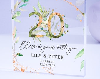 Personalised Anniversary Gift, Any Year Anniversary Gift, Wedding Anniversary Gifts Husband, Gifts For Husband, 30th 40th 50th Anniversary