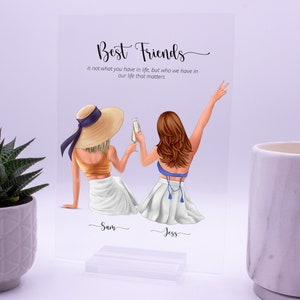 Sometimes we just need a way to express what we are feeling and the best words are hard to find. Our Best Friends plaques make a thoughtful unique gift or keepsake for any friendship/best friends. Perfect for Birthdays or thinking of your gift.