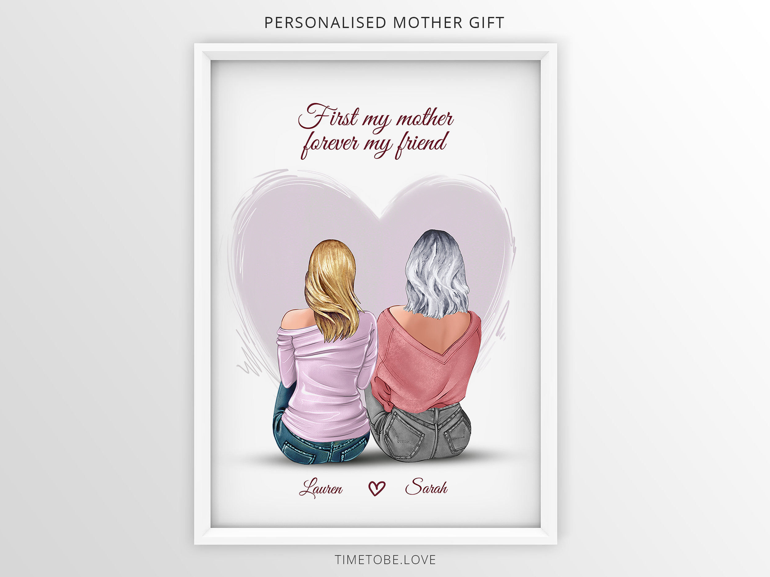 Mother's Day Gift Personalised Mothers Day Gift Mum | Etsy UK