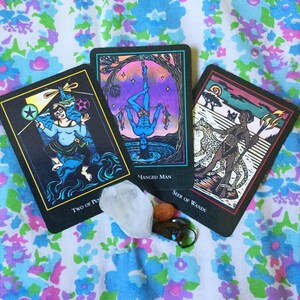3 Card Tarot Reading with World Spirit Tarot cards