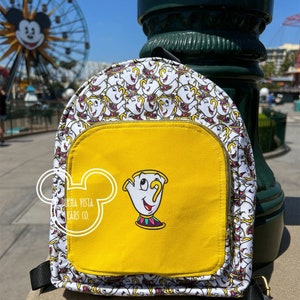 Chip Mini Backpack - Beauty and the Beast - Disney Sidekicks - Teacup - Belle