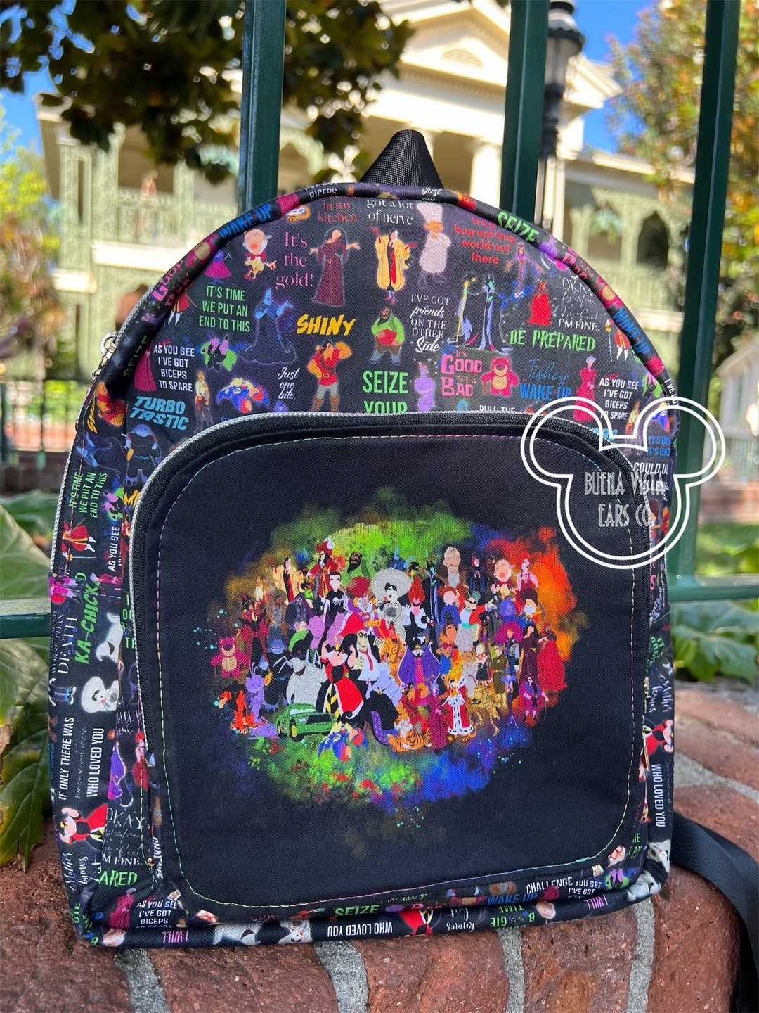 Disney Villains Mini Backpack Travel Essentials Purse Etsy