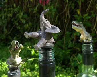 Baby Elephant Wine Stopper