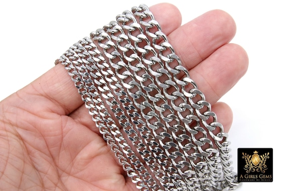 Mens Jewelry Chain, Stainless Steel Jewelry Chain for Men, Heavy