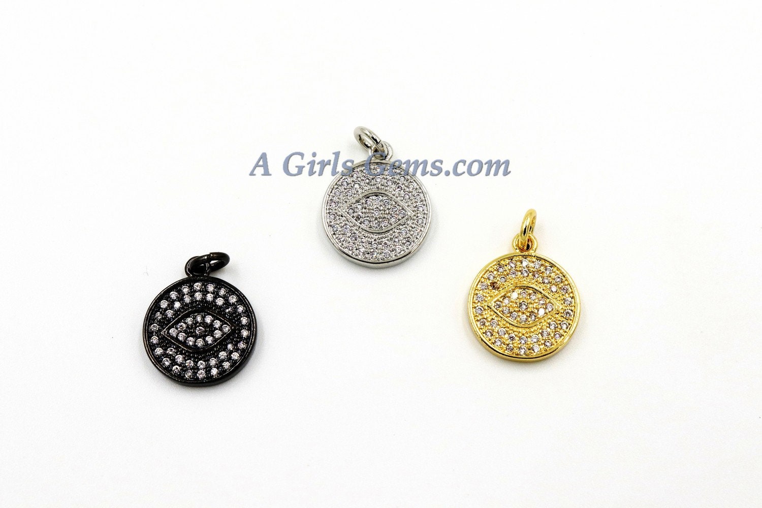 Evil Eye Charm, NEW Clear CZ Micro Pave Small Round Disc Charm, 13 X 16 Mm Mini Evil Eye Connectors for Bracelet Charms all Colors - Etsy Evil Eye Charm, NEW Clear CZ Micro Pave Small Round Disc Charm, 13 X 16 Mm Mini Evil Eye Connectors for Bracelet Charms all Colors - Etsy