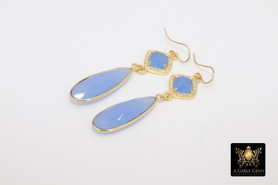 Orecchini A Cerchio In Zirconia Cubica Placcati Oro 14k