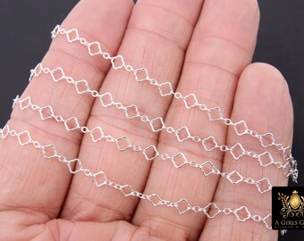 14Kゴールドフィルドクローバーチェーン、4.5mm四つ葉の925