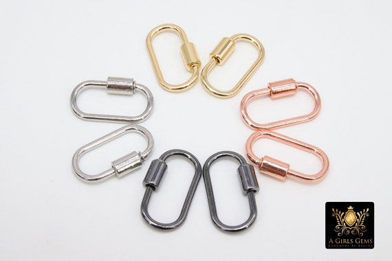 840 Pezzi Chiusure Gancetti per Braccialetti, MXTIMWAN Ganci Moschettoni per, ga