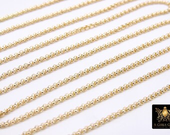 Alexander Castle Collana a catena rolò ovale in oro massiccio 9 kt, 56 cm, 2 mm, collana in oro giallo per donne e uomini, con confezione regalo, Oro, Nessuna pietra preziosa