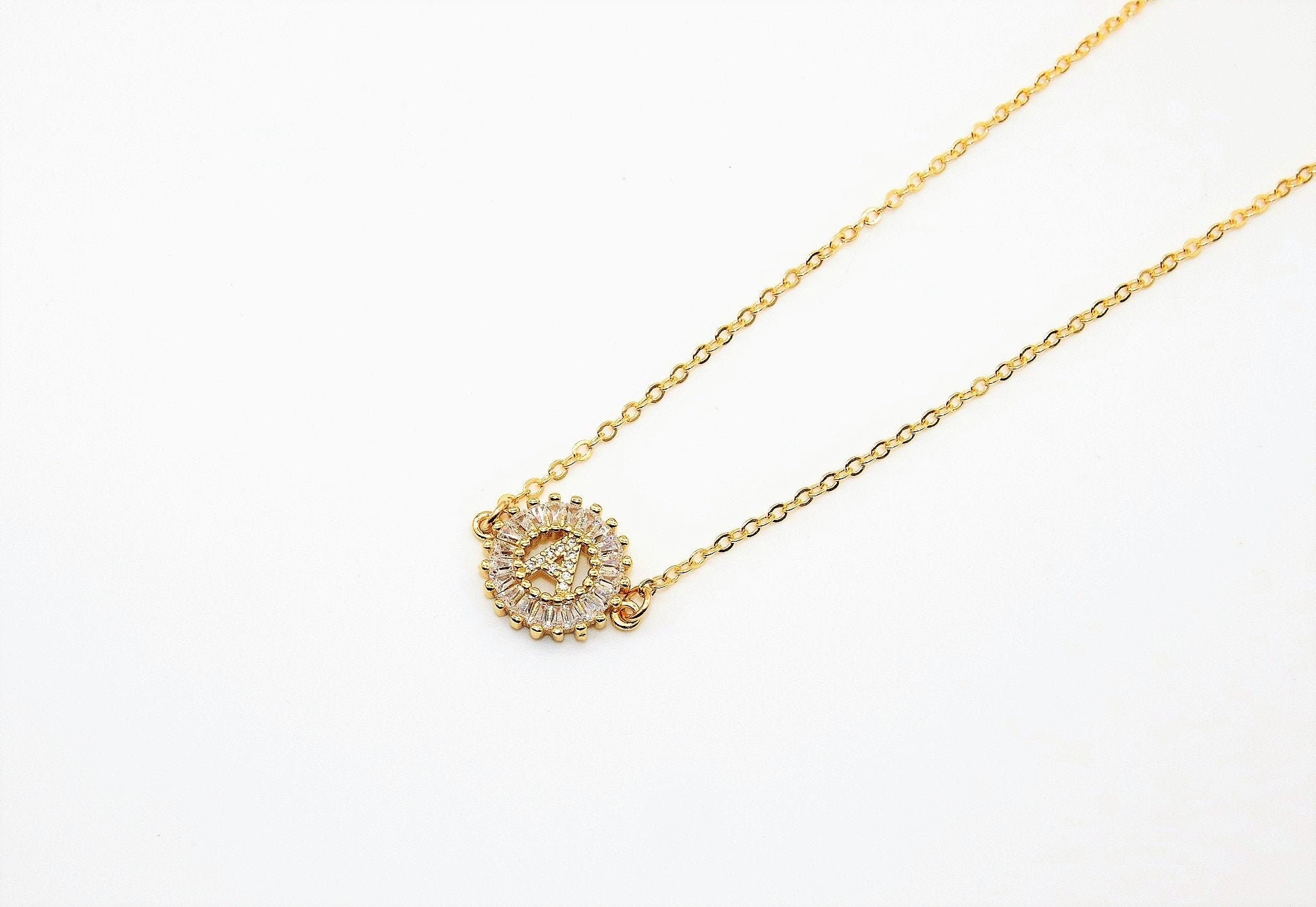 Ciondolo Logo grande Principe Ranocchio in oro giallo e bianco 18Kt e diamanti - Diego Cataldi