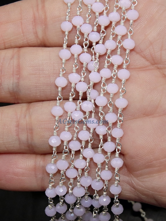 Crystal chain 2024 for jewelry making