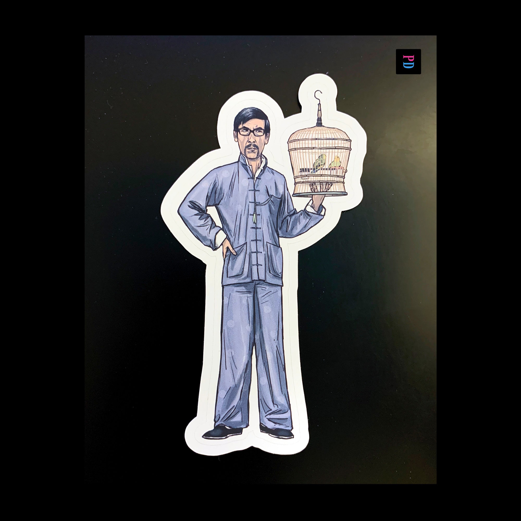 Evil Boss Character Sticker - Weatherproof Matte / Glossy Kiss Cut - 3 ...