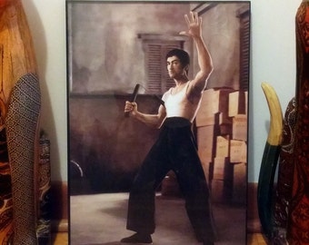 1970's Bruce Lee's Nunchaku in Action Revised Edition soft