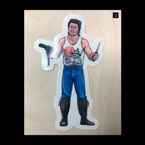 Truckster Version 1 & 2 Character Sticker - Weatherproof Matte / Glossy Kiss Cut - 3 Sizes