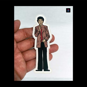 Sticker personnage Mob Associate - Résistant aux intempéries, mat/brillant coupe baiser - 3 tailles