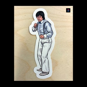 Sticker personnage Tough Guard - Résistant aux intempéries, mat/brillant coupe baiser - 3 tailles