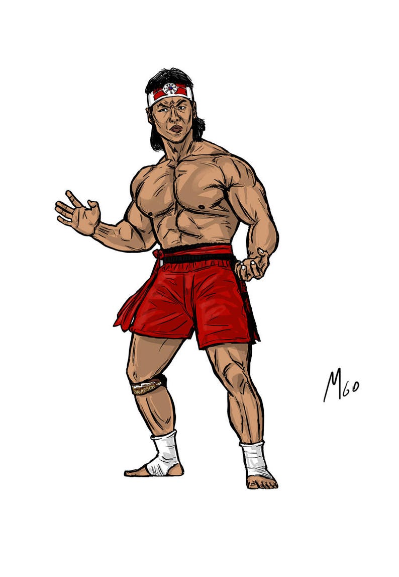 Chinese Powerhouse BOLO YEUNG inspired character tees Moon, Chong Li /& Bolo