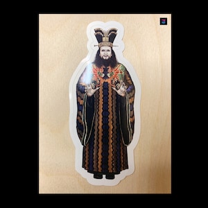 Autocollant de personnage de sorcier maudit - Mat résistant aux intempéries / Glossy Kiss Cut - 3 tailles