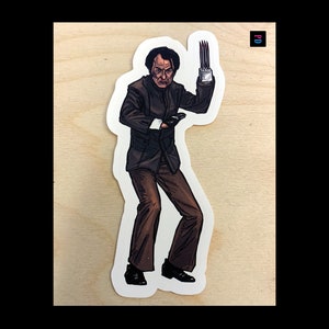 Island Kingpin Character Sticker - Weerbestendig Mat/Glanzend Kiss Cut - 3 Maten