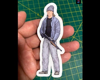 Flyboy Character Sticker - Weatherproof Matte / Glossy Kiss Cut - 3 Sizes