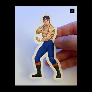 Mythical Fighter Version 1, 2 & 3 Character Sticker - Wetterfest Matt / Glossy Kiss Cut - 3 Größen