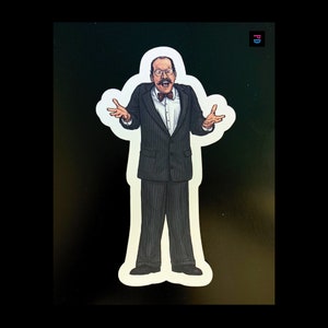 Etiqueta engomada del personaje de TV Guy - Corte de beso mate / brillante resistente a la intemperie - 3 tamaños